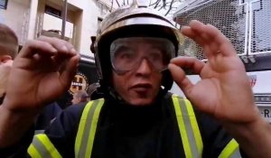 Manif des pompiers à Paris : la situation a dégénéré en affrontements avec les CRS