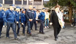 Mouscron : Maggie De Block en visite au Refuge