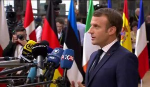 Négociations sur le BREXIT : Emmanuel Macron a salué "un bon compromis"