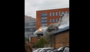 Incendie à Namur ce 21 octobre