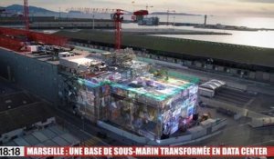 Marseille : une base de sous-marin transformée en data center