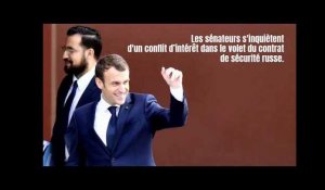 Affaire Benalla : Le Sénat met en cause directement l&#39;Elysée ! Podcast Multimédia NP MaxPPP 2019