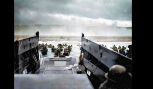 Photos colorisées du débarquement (DDay) du 6 juin 1944