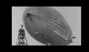 Zeppelin USS Akron : les images incroyables de sa construction avant son crash en 1933