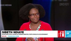 Sibeth NDIAYE, secrétaire d'État auprès du Premier ministre, porte-parole du gouvernement