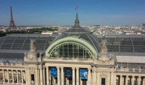 Le Grand Palais vu du ciel, monument de la IIIe République triomphante