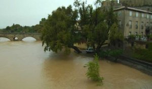 Les orages intenses ont fait des dégâts à Béziers dans l'Hérault