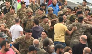 Liban: affrontements entre manifestants et soldats sur une route clé