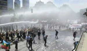 Nouveaux affrontements dans la capitale chilienne