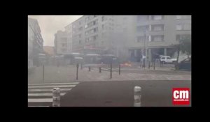 Poubelles en feu et tirs de grenades lacrymogènes devant le commissariat de Bastia