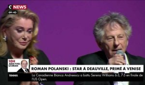 Festival de Deauville : Catherine Deneuve affiche son soutien à Roman Polanski pour son prix à la Mostra de Venise