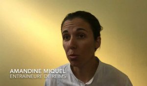 Football. Amandine Miquel réagit après Reims - Lyon (3-8) en D1F