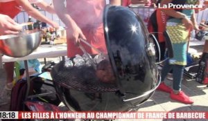 Les filles à l'honneur au championnat de France de barbecue