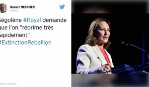 Ségolène Royal demande de « réprimer rapidement » les mouvements comme Extinction Rebellion