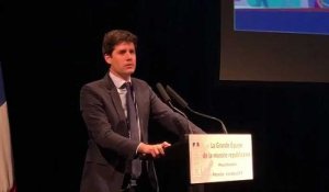 "La Grande Équipe de la réussite républicaine" à Marseille : Julien Denormandie souhaite "redonner à chacun la maîtrise de son destin"