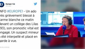 Un adolescent poignardé devant un collège des Lilas, en Seine-Saint-Denis