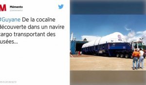 Guyane : Le cargo transporte des fusées spatiales et... de la cocaïne