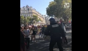 Marche pour le climat à Paris: Le cortège violemment secoué du fait de la présence de Black Blocs