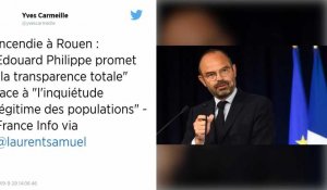 À Guidel, Édouard Philippe s'engage à la « transparence totale » sur l'incendie de Rouen