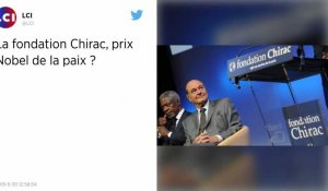 Borloo estime qu'elle mérite le Nobel de la Paix : qu'est-ce que la Fondation Chirac ?