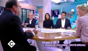 François Hollande dans C à Vous