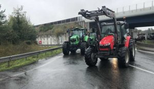 Manifestation des agriculteurs à Angers : des difficultés sur les rocades