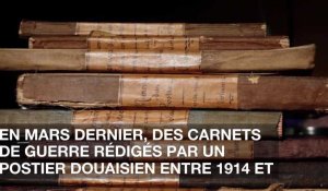 La ville de Douai vient d'acheter les carnets de guerre d'un postier douaisien