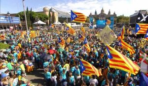 Catalogne : des milliers de manifestants pour la "Diada"