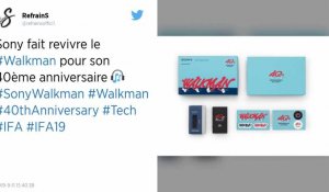 Sony sort un nouveau Walkman collector pour les 40 ans de cet appareil culte