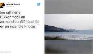 Incident à la raffinerie ExxonMobil entre Le Havre et Rouen : le panache de fumée devrait rester visible plusieurs jours
