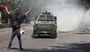 Les violents affrontements continuent au Chili