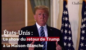 États-Unis :  Le show du retour de Trump à la Maison-Blanche