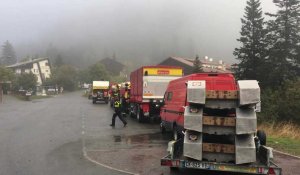Intempéries dans le Sud-Est: pompiers mobilisés au col de Turini