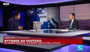 Attaque au couteau près de Paris : un homme décapité, le suspect abattu par la police