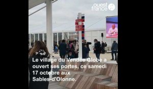 Au Vendée Globe, le public au rendez-vous pour l'ouverture du village 