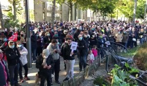 La-Roche-Sur-Yon. 1 200 participants au rassemblement hommage à Samuel Paty