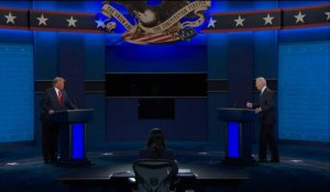 Trump, Biden arrivent sur scène pour le dernier débat présidentiel