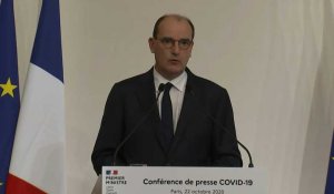 Castex: "38 nouveaux départements et un d'Outre-mer" sous couvre-feu vendredi soir