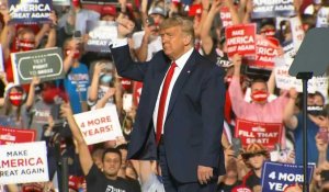 Election 2020: Trump en meeting de campagne en Caroline du Nord