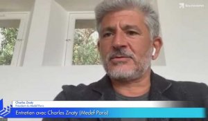 Charles Znaty (Medef) : "A Paris une entreprise sur deux risque de mettre le genou à terre !"