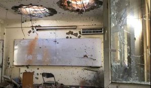 Images de l'université de Kaboul après l’attaque meurtrière de l'État islamique