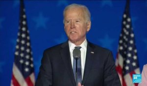 REPLAY - Joe Biden affirme qu'il est "en bonne voie de gagner cette élection" présidentielle américaine