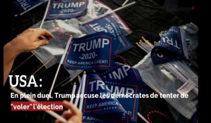 USA: En plein duel, Trump accuse les démocrates de tenter de "voler" l'élection