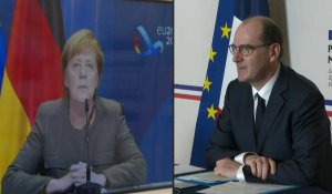 Covid-19: Jean Castex s'entretient avec Angela Merkel par visioconférence