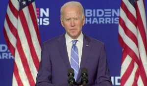 Election présidentielle américaine 2020 : Biden, confiant, affirme que les Américains "ne seront pas réduits au silence"