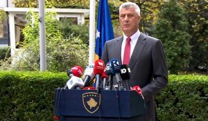 Inculpé de crime de guerre, le président du Kosovo démissionne