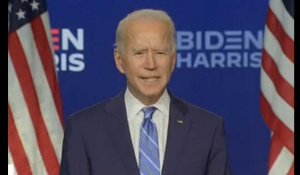 Présidentielle américaine : Joe Biden confiant avant le résultat (vidéo)