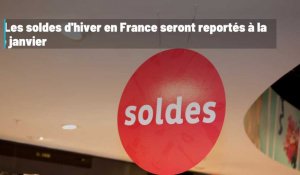 France: les soldes d'hiver seront reportés à la fin du mois de janvier