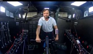 Vendée Globe. Les premiers mots d'Alex Thomson après son passage de l'équateur