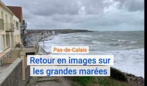 Les grandes marées sur les plages du Pas-de-Calais